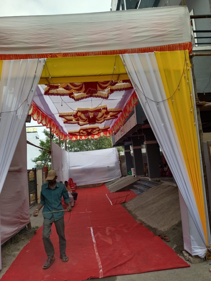 Haldi & Mehendi Setup